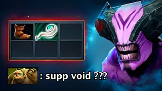 Eul Scepter + Radiance Faceless Void WTF Safe lane Carry Builds🔥Immortal 6K MMR Ranked