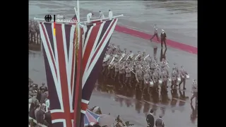 Staatsbesuch Queen Elisabeth II - Militärische Ehren, Zapfenstreich uvm. (1965)