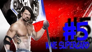 [WWE Supercard SEASON 3] - На русском! #5 ( AJ STYLES! )