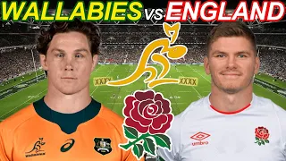 WALLABIES vs ENGLAND 2nd Test 2022 Live Commentary