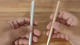 Ручка Xiaomi Mijia Metal Pen спустя 2 года использования.