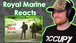 Royal Marine Reacts to Why soldiers HATE airsoft and MIL-SIM [ WFOS ] - MILITARY GROUP