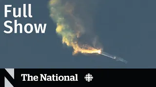 CBC News: The National | SpaceX launch, $20M heist, Viral deep fake