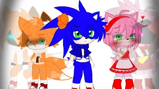 °Sonic meets S.H. Tails and S.A.A. Amy° Sonic The Hedgehog Gacha Club(It has warnings in case-)