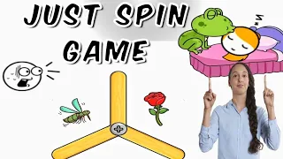 Just Spin( WEEGOON)All level 1-30- Android Gameplay walkthrough - Funny stickman brain puzzle game