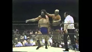 Baron Von Raschke and Ernie Ladd vs Bruno Sammartino and Dick The Bruiser     WWA   All Star Champio