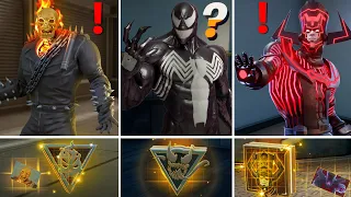 ALL NEW Bosses, Mythic Weapons & Keycard Vault Locations (Ghost Rider, Venom, Galactus)