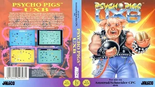 PSYCHO PIG UXB GAMEPLAY COMENTADO AMSTRAD CPC