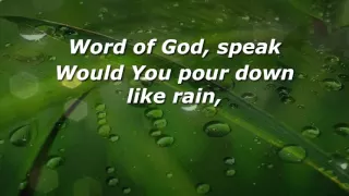 Word of God Speak - MercyMe w/lyrics