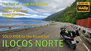 Ilocos Norte Solo Ride Adventure Day 2 - Windmills, Batanes of the North, Bantay-Abot Cave | Nmax