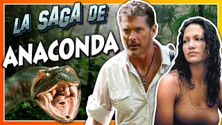 La SAGA de ANACONDA Resumen y ERRORES de Películas