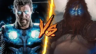 Thor VS Thor - Who Will Win? | MCU vs God of War