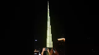 Watch how Burj Khalifa New Year 2018 say hi to all world 4K