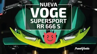 🔴🔥Lanzamiento. Nueva Voge Super Sport RR666S. Llegó una bestia China. OJO Yamaha - Honda. 💯😍⚡