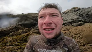 Spearfishing and wild camping in Cornwall part 2