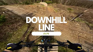 Downhill Line Bikepark Olpe Opening 2024 full run POV RAW