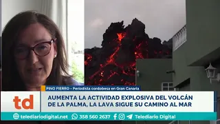 Erupción del volcán de La Palma España