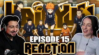 THE TOURNAMENT BEGINS! 🏐 Haikyuu!! Episode 15 REACTION! | 1x15 "Revival"