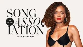 Andra Day Sings Billie Holiday, Chaka Khan, and “Rise Up” in a Game of Song Association | ELLE