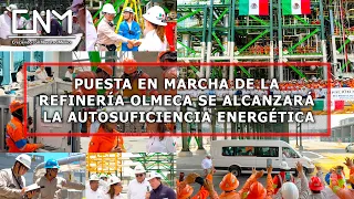 Ya inició la producción de combustibles en la Refinería Olmeca