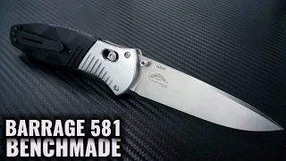 Benchmade Barrage 581. Просто хороший нож или коротко о главном.