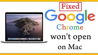 Fixed: Google Chrome Won't open on Mac Book Pro