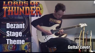 Lords of thunder - Dezant stage theme (guitar cover)