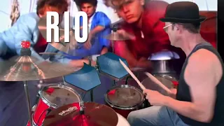 Rio , Duran Duran 80s video drum cover