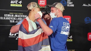 UFC 251 Weigh-In Staredowns - MMA Fighting