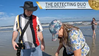 Thanksgiving Metal Detecting New Smyrna Beach Florida | The Detecting Duo