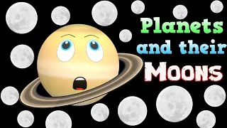 Moons for Kids | Planets for Kids | Solar System