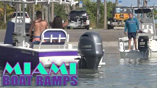 Boat Accident and Things Get Heated!! | Miami Boat Ramps | 79th St