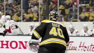 NHL 17 - OTTAWA SENATORS VS BOSTON BRUINS GAMEPLAY - EASTERN CONFERENCE 1ST ROUND PLAYOFFS GAME 3