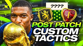 POST PATCH CUSTOM TACTICS & FORMATIONS! 🔥 FIFA 23 Ultimate Team