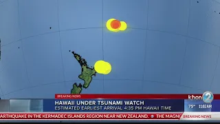 11 a.m. Tsunami Watch update