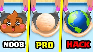 MAX LEVEL in Dessert DIY Game | NOOB vs PRO vs HACKER