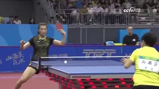 2017 China National Games (WS-QF) DING Ning Vs SUN Yingsha [Full Match/HD]
