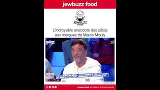 jewbuzz food - l'incroyable anecdote des pâtes aux merguez de Marco Mouly