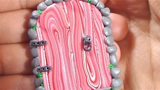 Fairy Door Pendant Polymer Clay Jewelry Tutorial Video