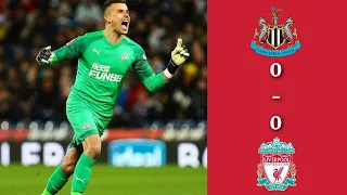 Karl Darlow after his MOTM performance against Liverpool||Newcastle United 0-0 Liverpool