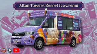 Alton Towers Ice Cream Van - New for 2024
