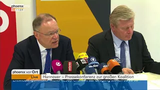 Große Koalition in Niedersachsen am 16.11.17