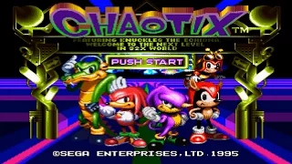 Knuckles Chaotix (SEGA 32X Gameplay) Part 1/2 [HD 50FPS]