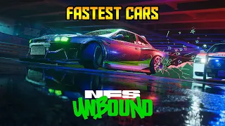 Need for Speed Unbound - Top 5 Fastest Cars You Must Own