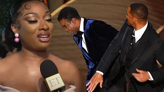 Megan Thee Stallion Reacts to Will Smith Slapping Chris Rock At Oscars