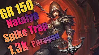 Diablo 3 Season 30 - Natalya Spike Trap DH GR150 (SSF, 1.3k Para)