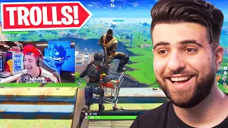 Reacting to the BEST Trolls in Fortnite..