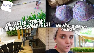 ⌜VLOG⌝ On part en Espagne : Blanes nous sommes la ! On commence part une pépite ! #calzedonia