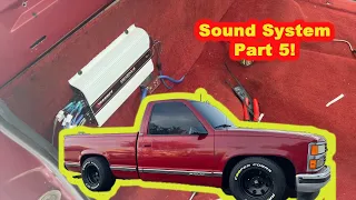INSTALLING A SOUND SYSTEM ON MY OBS PART 5!!
