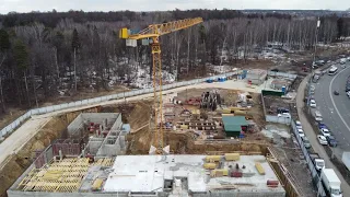 Строительство поликлиники в ЖК Самолет